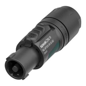 PHONON エプロン ウォルナット フォノン スコープScope 1 x 4-Pole Male Speakon Connector Head Line Plug for Cable